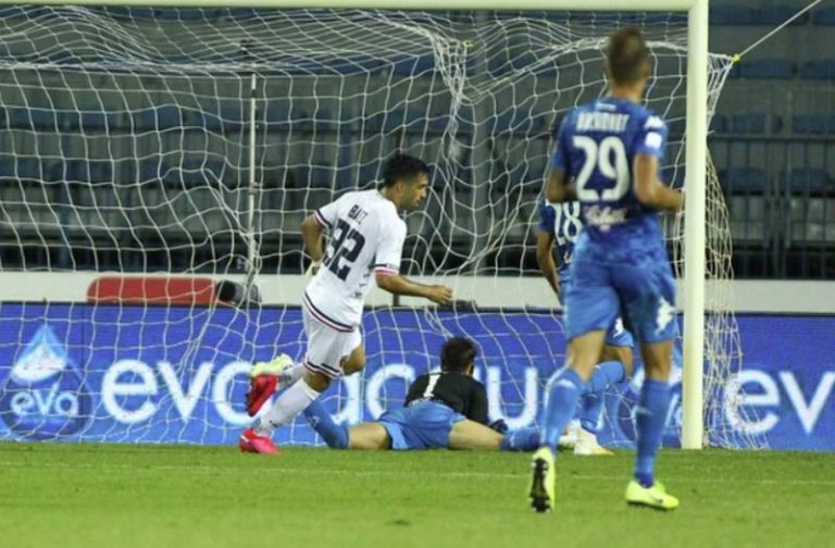 empoli cosenza gol baez