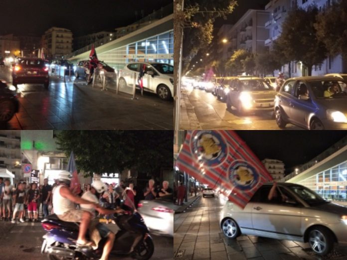 festa cosenza calcio serie b