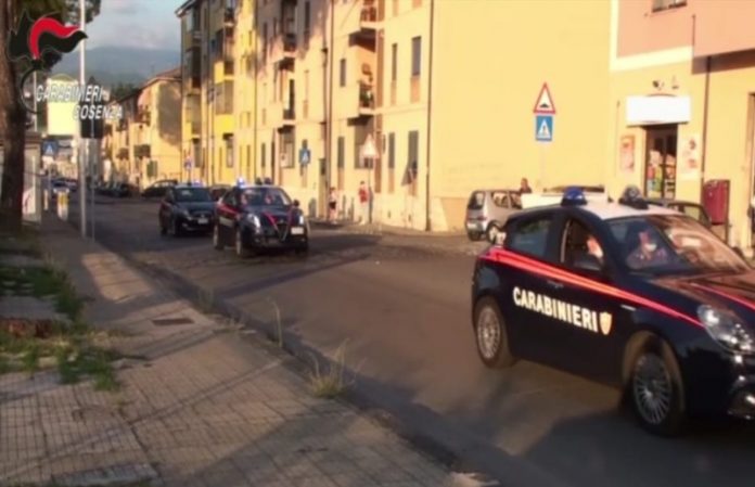 operazione cc cosenza