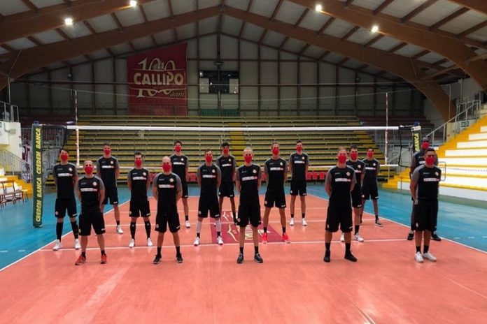 primo allenamento tonno callipo volley