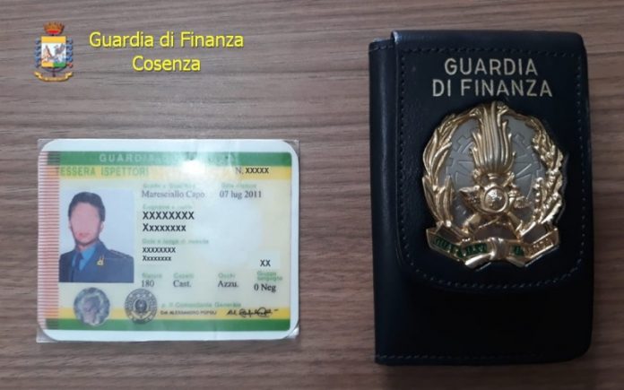 Arresto Falso finanziere