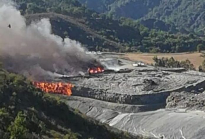 incendio discarica san giovanni in fiore