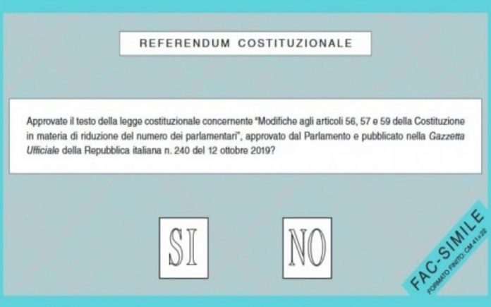 referendum taglio parlamentari