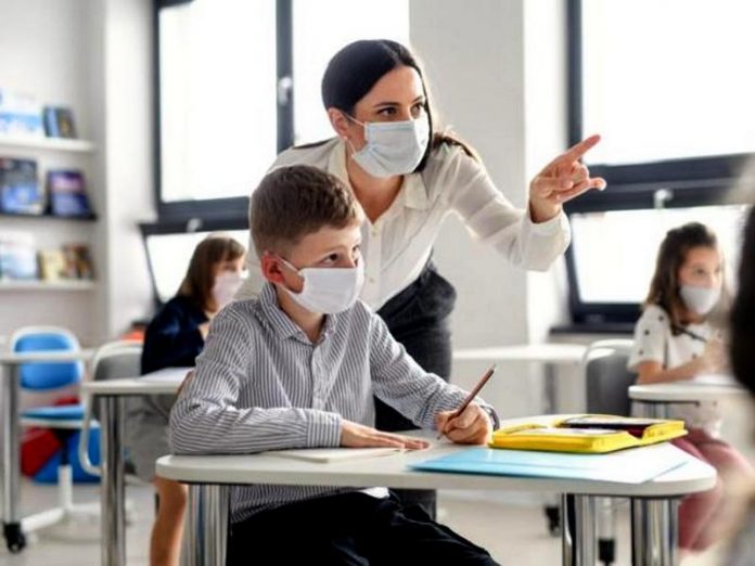 ritorno a scuola mascherine