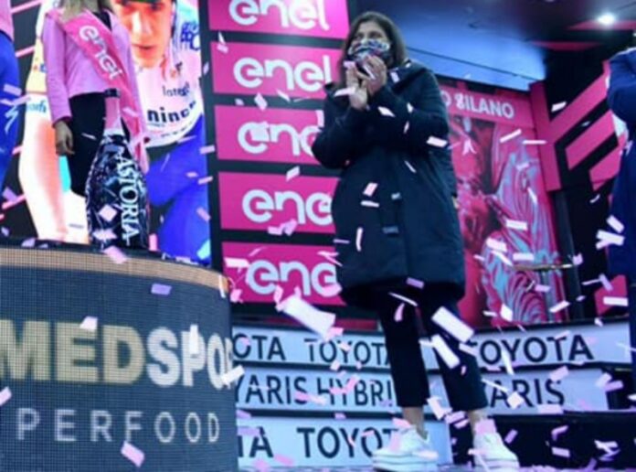 Presidente Santelli al giro d'italia