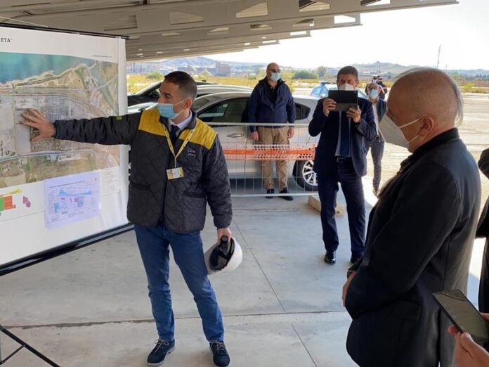 assessore de caprio nell'ex area industriale crotone