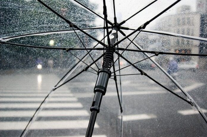 maltempo pioggia ombrello