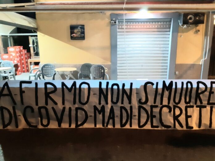 protesta firmo dpcm