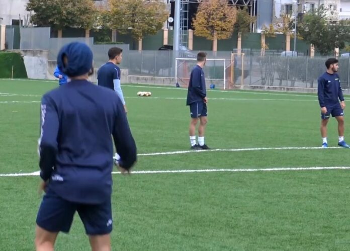 Catanzaro calcio allenamento