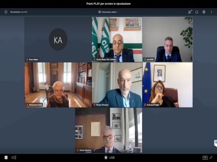 live streaming CISL CALABRIA