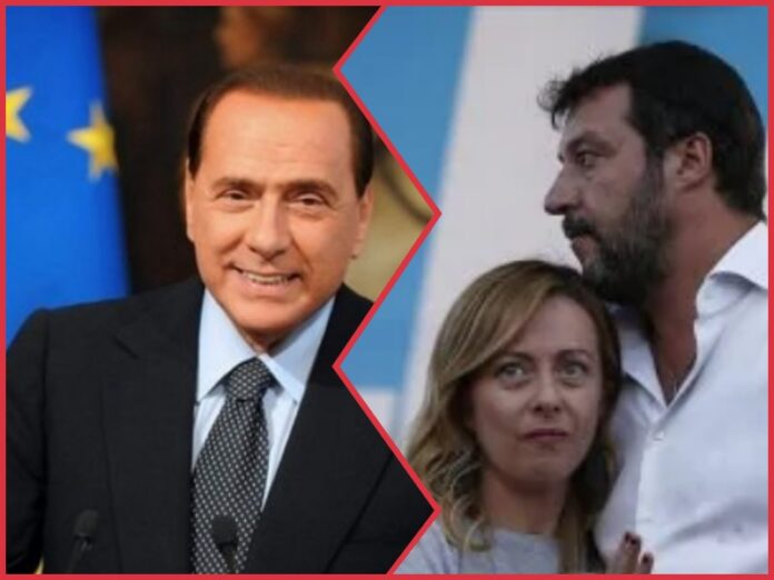 berlusconi meloni salvini