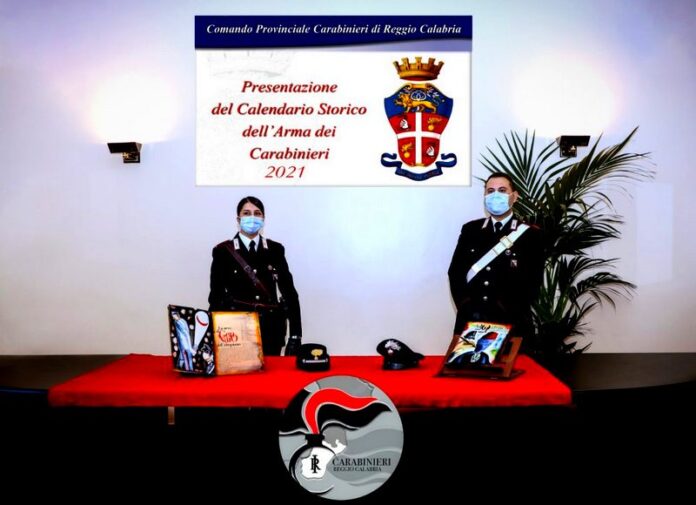 calendario storico carabinieri 2021