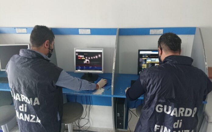 centro scommesse illegale