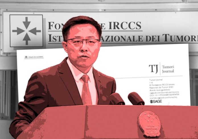 governo cinese accusa italia diffusione covid