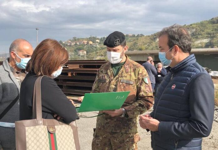 mario occhiuto sopralluogo vaglio lise