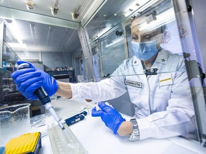 tensostruttura tamponi anti covid