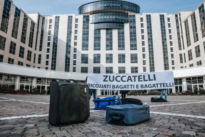 zuccatelli striscione cittadella regionale