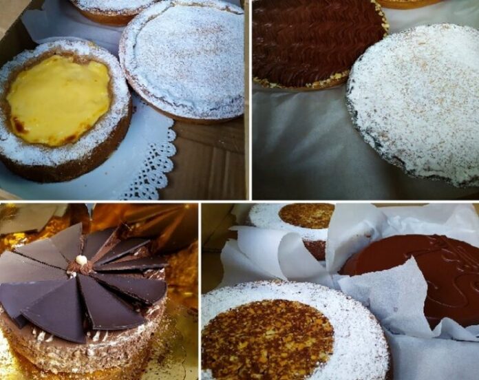 Dolci preparati dalla pasticceria del carcere