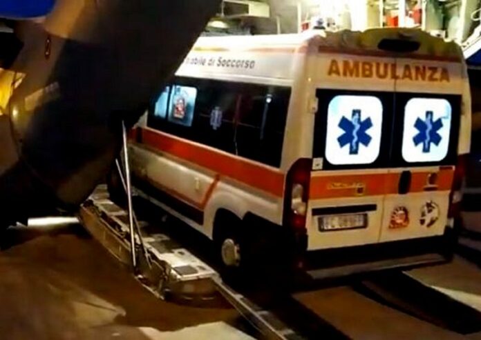 ambulanza aereo