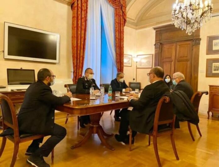 incontro amministrazione casali del manco per nuova caserma cc