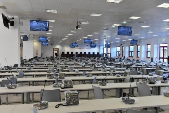 aula bunker Lamezia terme Calabria