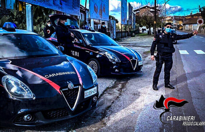 carabinieri posto di blocco