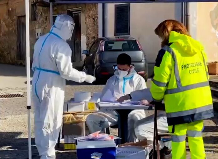 gazebo tamponi covid