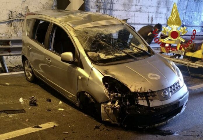 incidente stradale galleria paola