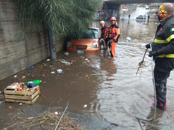 maltempo reggio calabria