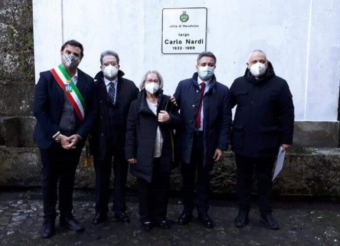 mendicino intitolazione largo carlo nardi