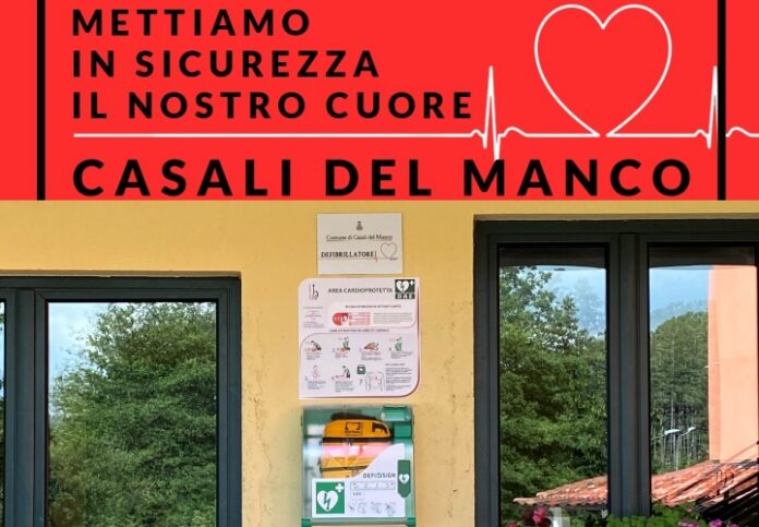 nuovi defribrillatori casali del manco