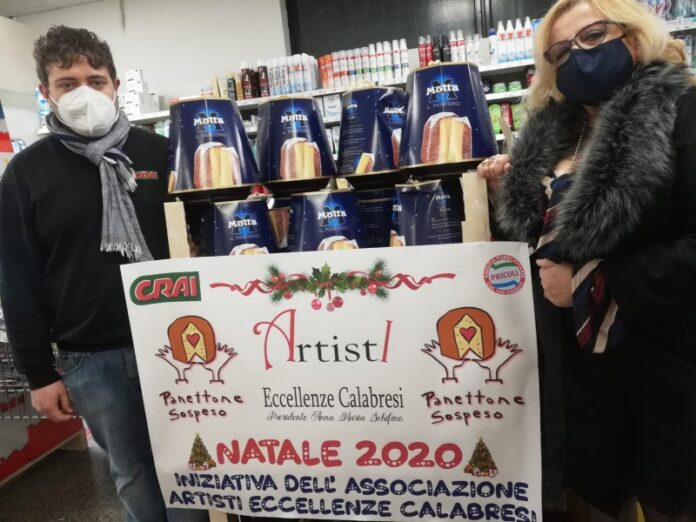 panettone sospeso a Cassano Ionio