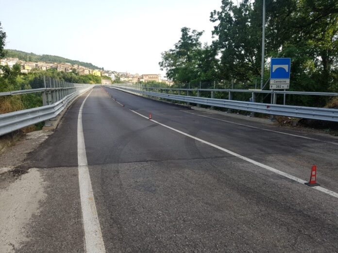 viadotto cannavino lavori terminati ma chiuso al traffico