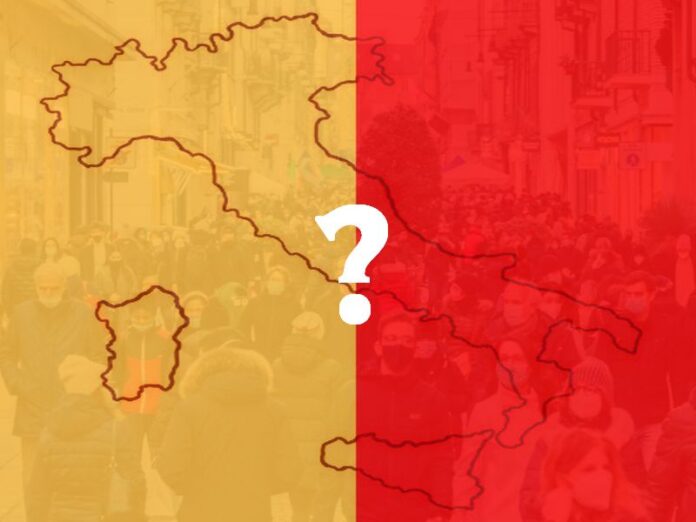 governo indeciso zona arancione o rossa