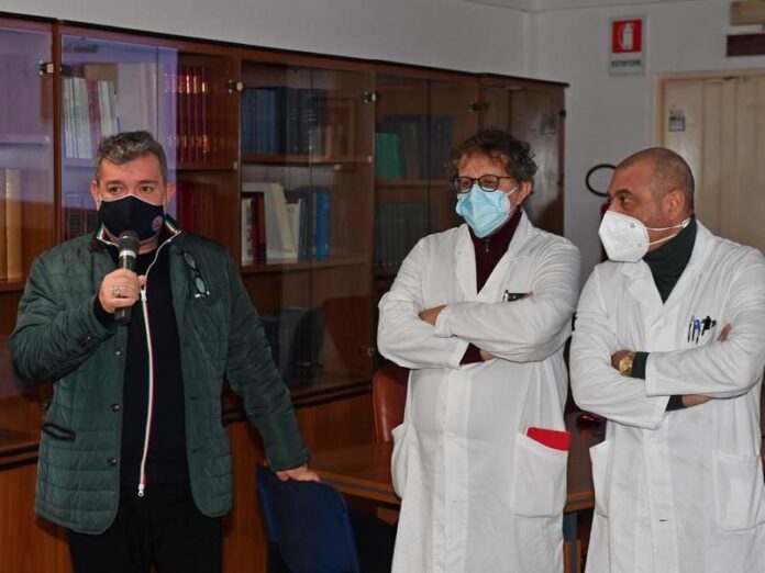 Il presidente Spirlì al Gom di Reggio Calabria