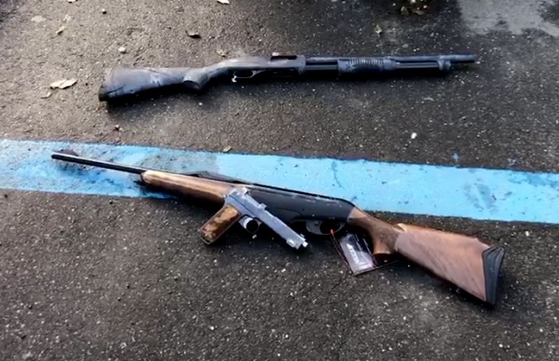 armi furto armeria diana