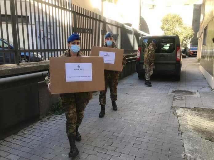 consegna test e dpi scuole catanzaro