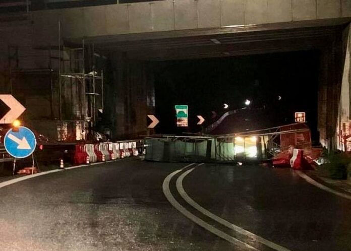 crollo impalcatura svincolo altilia grimaldi
