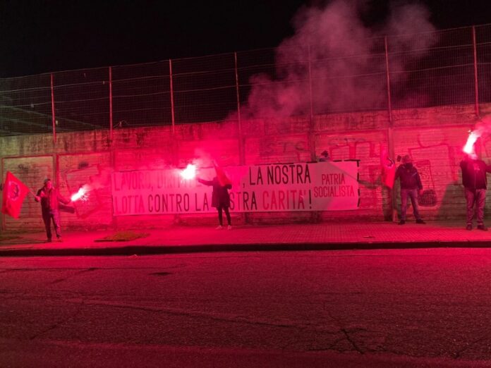 Patria socialista: prima manifestazione a Rende