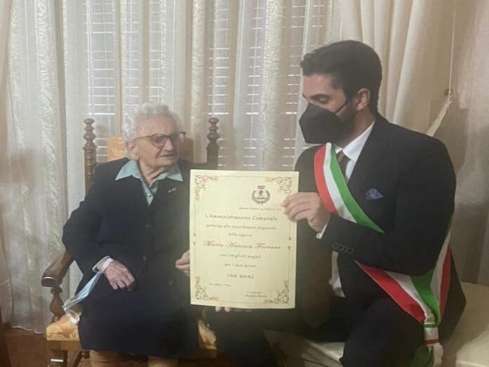 Antonia Ferraro 100 anni