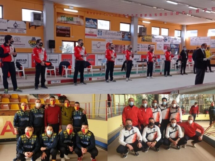 bocce città di rende - catanzarese- città di cosenza