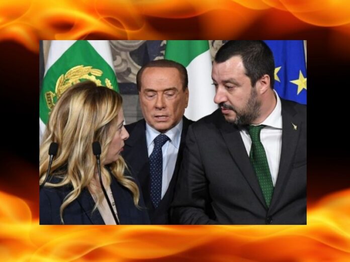 Draghi - centro destra diviso durante le consultazioni