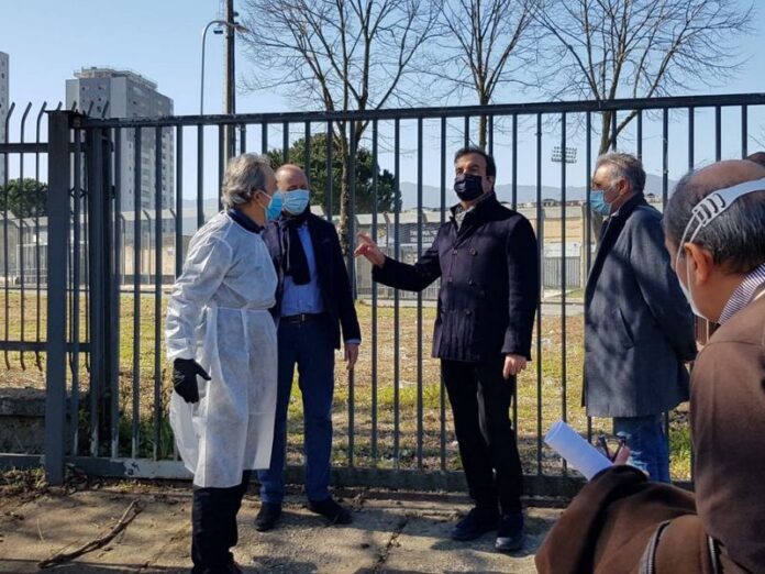 il Sindaco Occhiuto alla cittadella della prevenzione