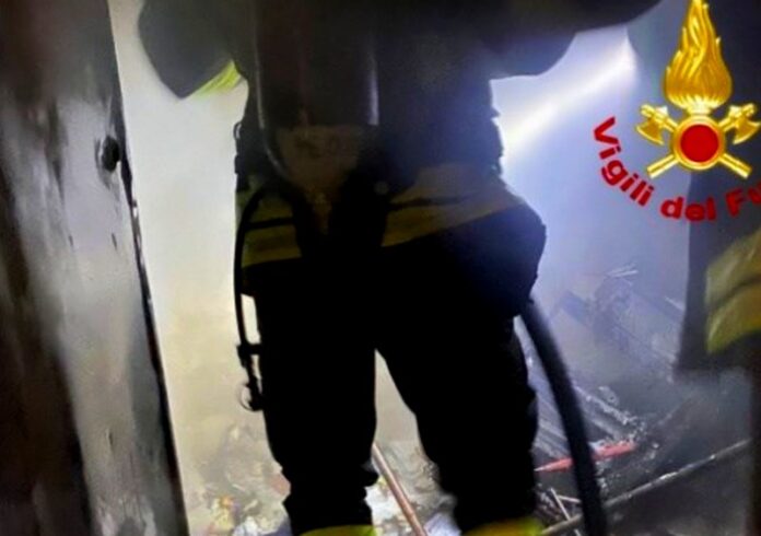 incendio catanzaro scuola