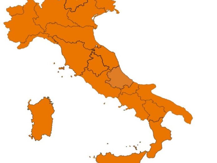 italia arancione