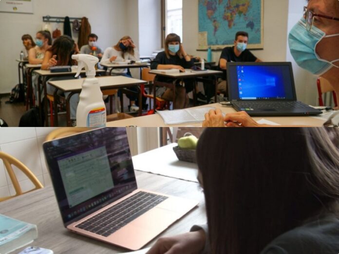 lezioni in presenza e dad