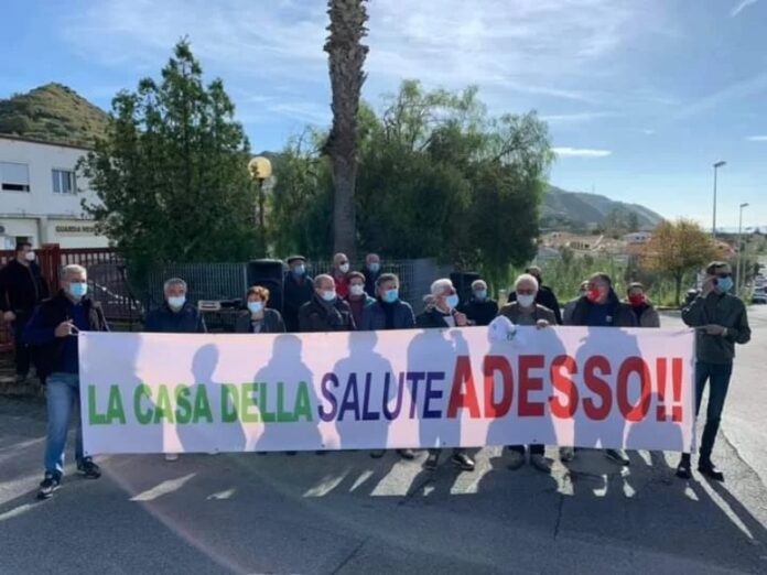 manifestazione casa della salute Amantea