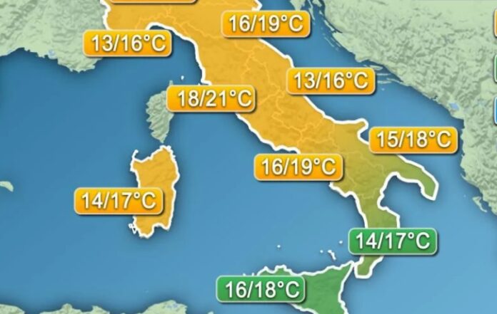 temperature primaverili