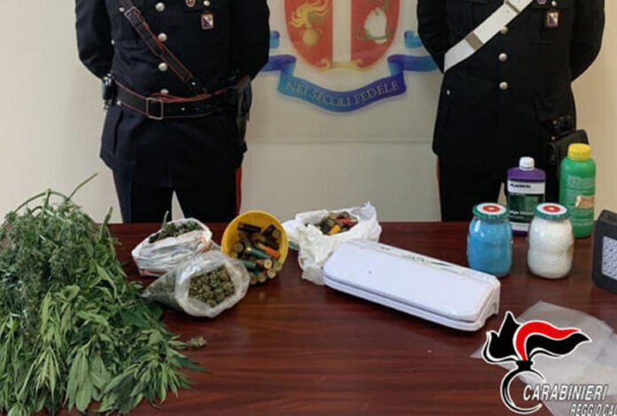Gioiosa Jonica marijuana Carabinieri