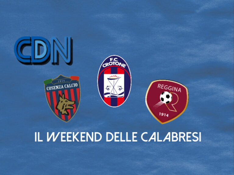 Cosenza, Crotone e Reggina. Il weekend delle calabresi di Serie A e B